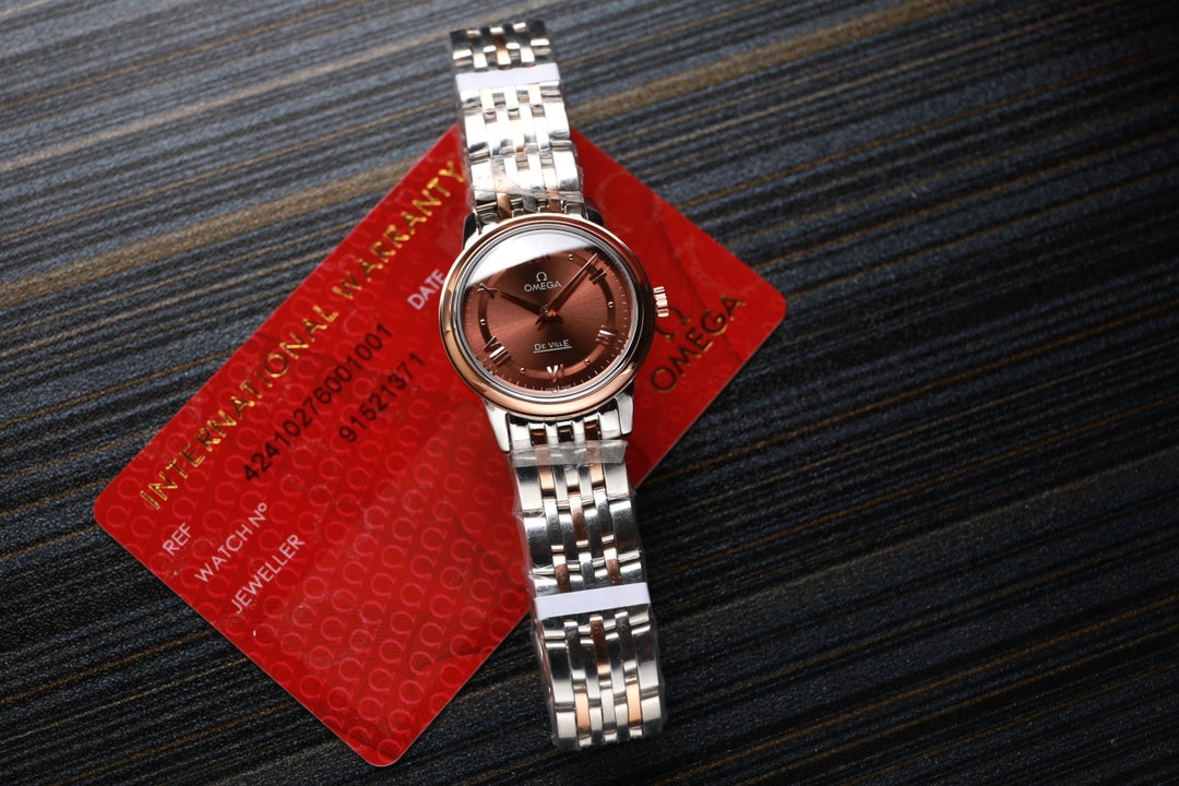 Omega De Ville 27.4mm Chocolate Dial