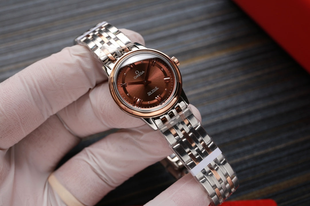Omega De Ville 27.4mm Chocolate Dial