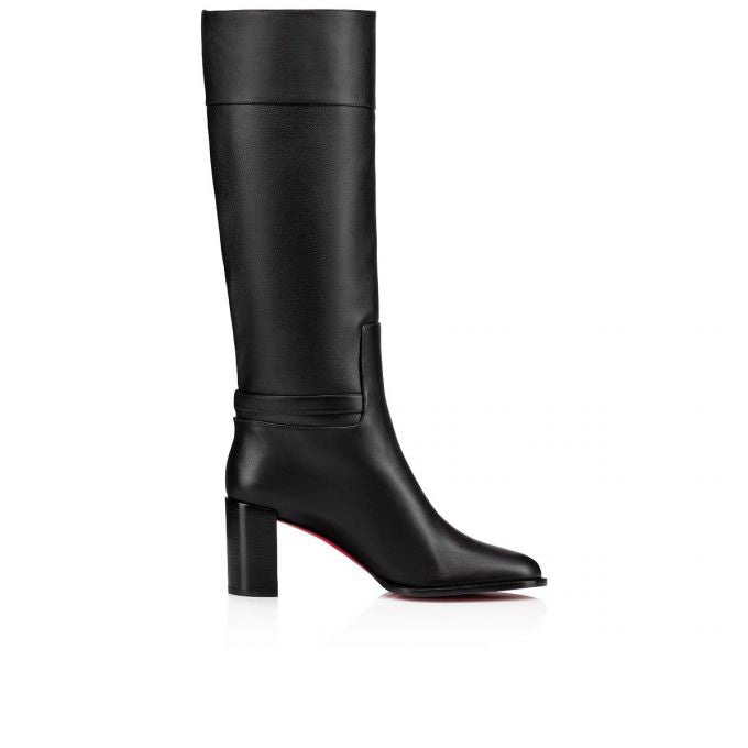 CL Tall Boot Lock Botta 70 mm Black/black Lucido Calf