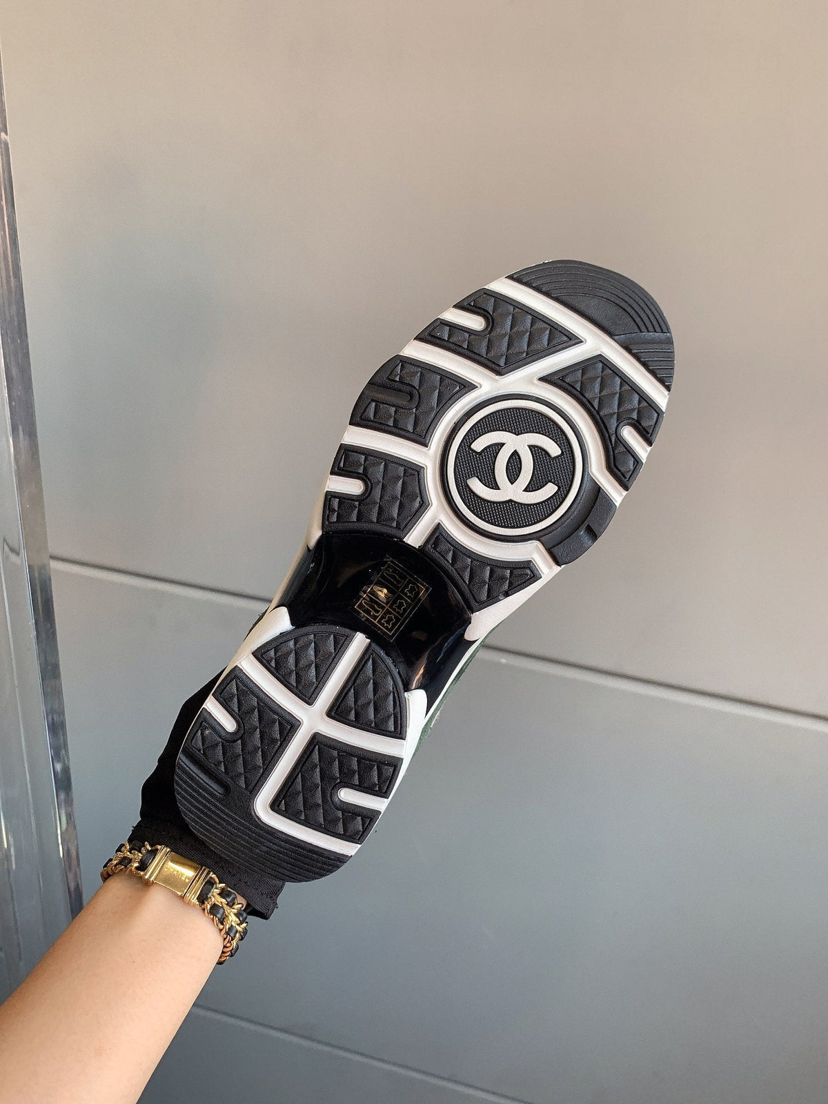 CC Sneaker In Multicolor Suede 145635