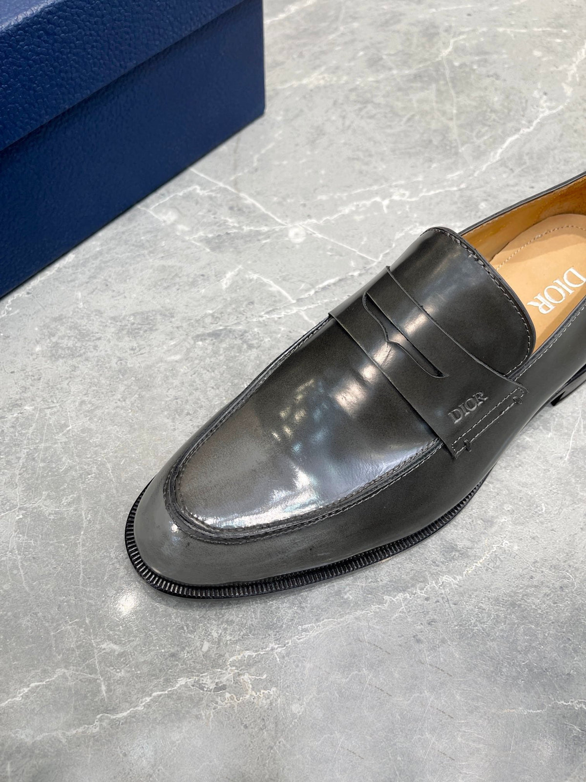 CD GRANVILLE LOAFER FOSSIL CALFSKIN