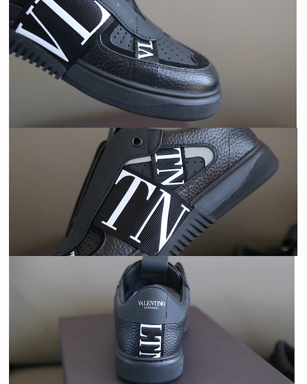 VT 25 Slip-On VL7N Sneaker Black Cowhide