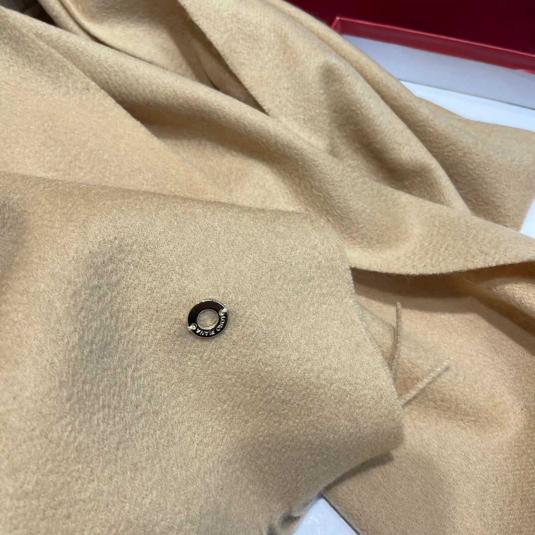 LP Scarf Plain 180 CM In Beige Cashmere  141433