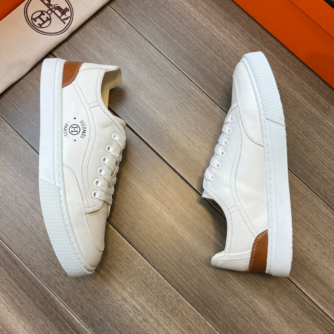 HM GET SNEAKER WHITE CALFSKIN