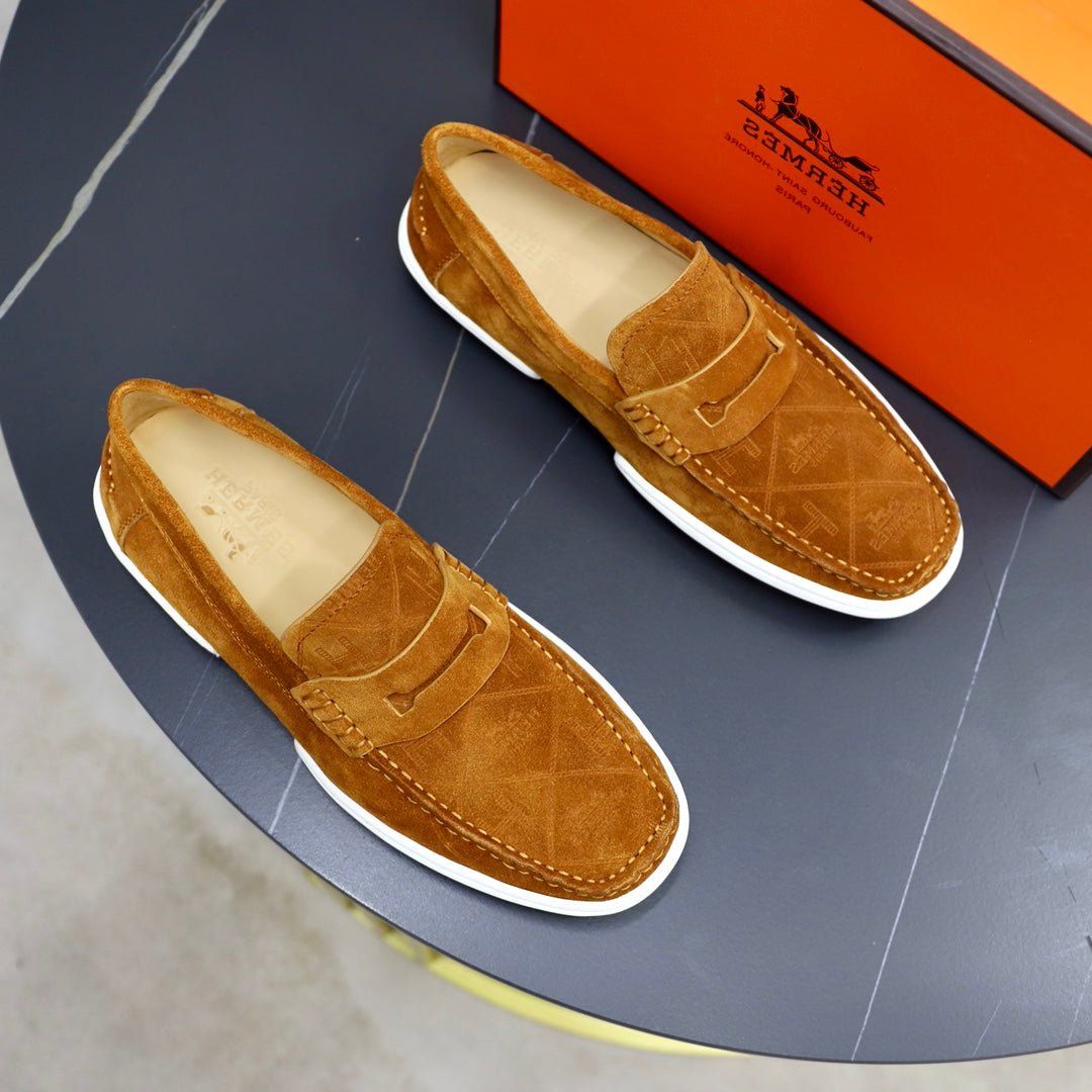 HM GUILLAUME LOAFER BRONZE SUEDE