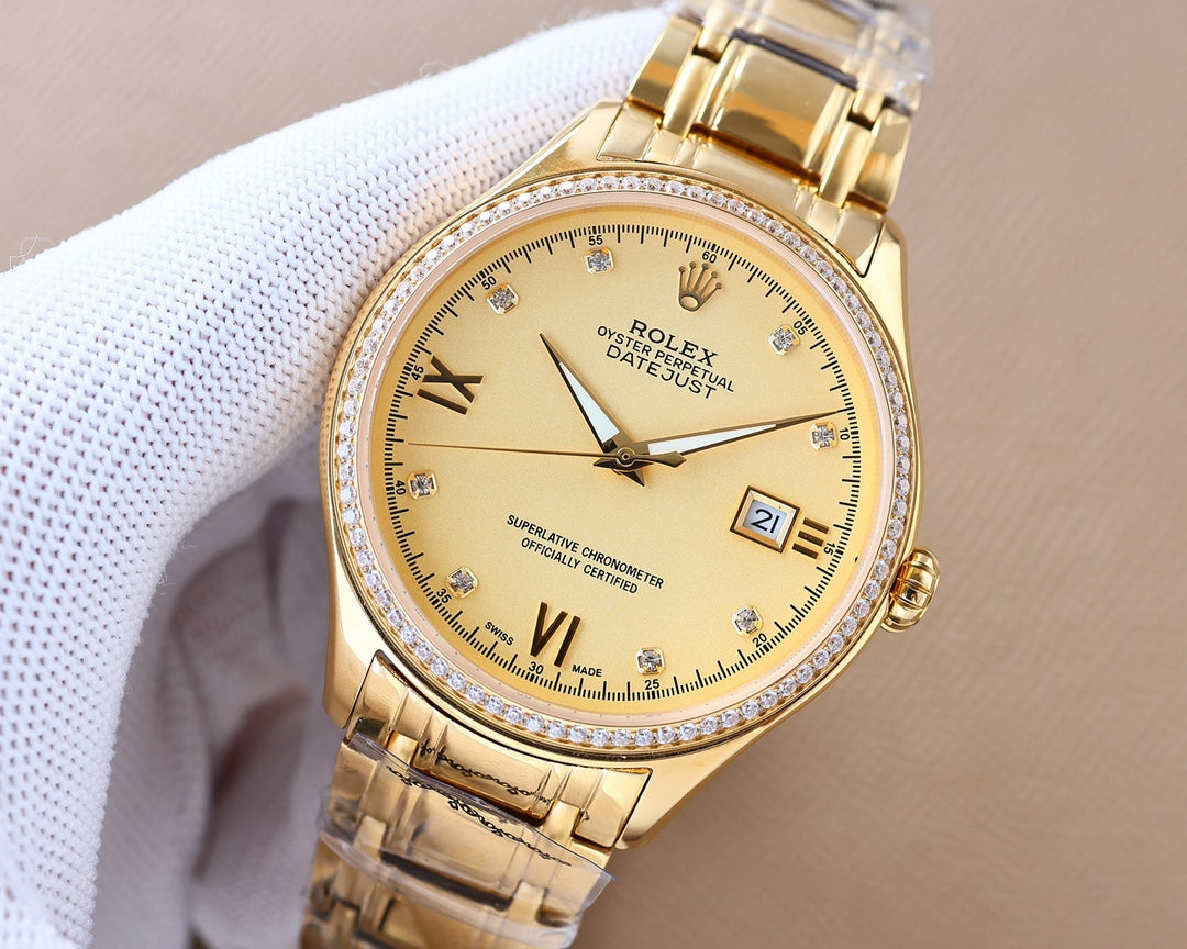 Rolex Datejust 40mm Gold Diamond