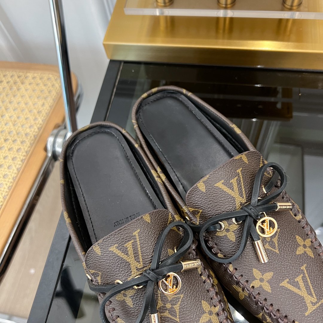 LV COSY FLAT CLASSIC MONOGRAM BROWN