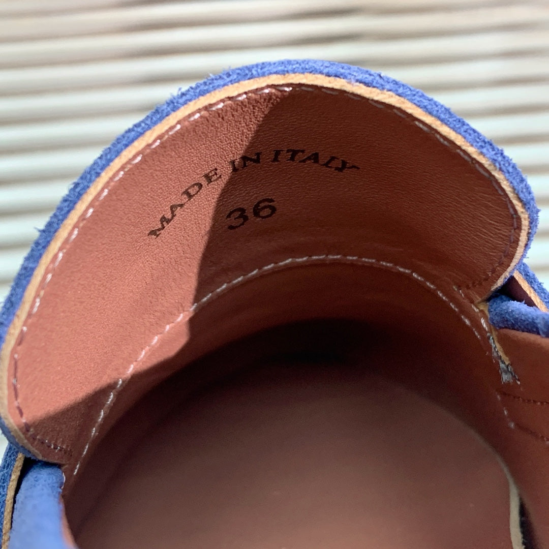 LP SUMMER WALK LOAFERS BLUE SUEDE