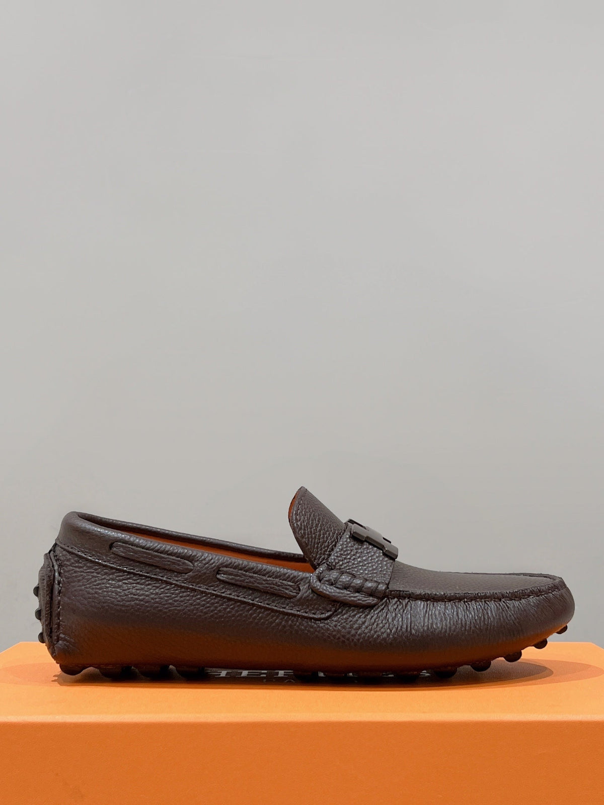 HM Men's Loafer Brown Cowhide 557568