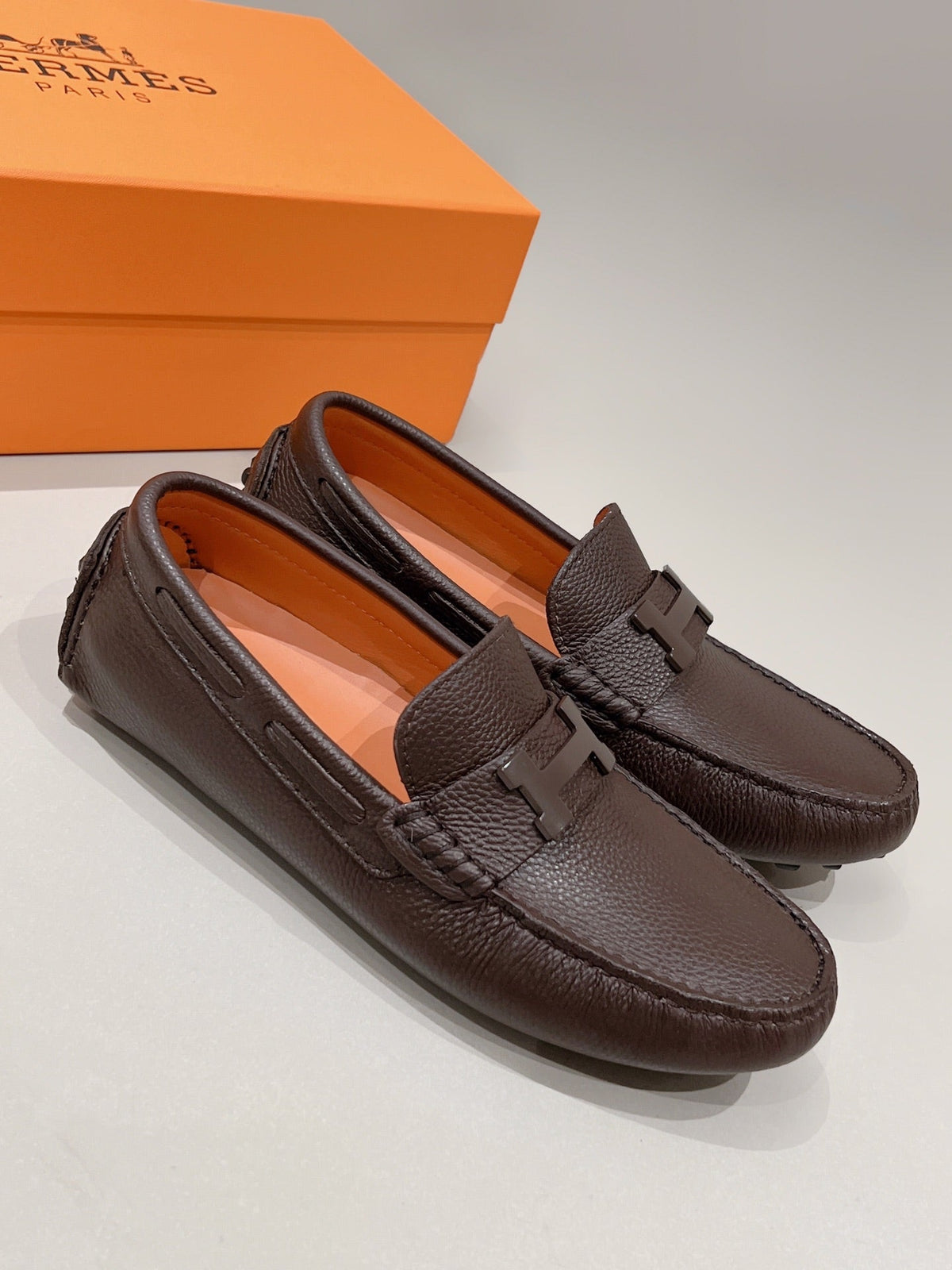 HM Men's Loafer Brown Cowhide 557568