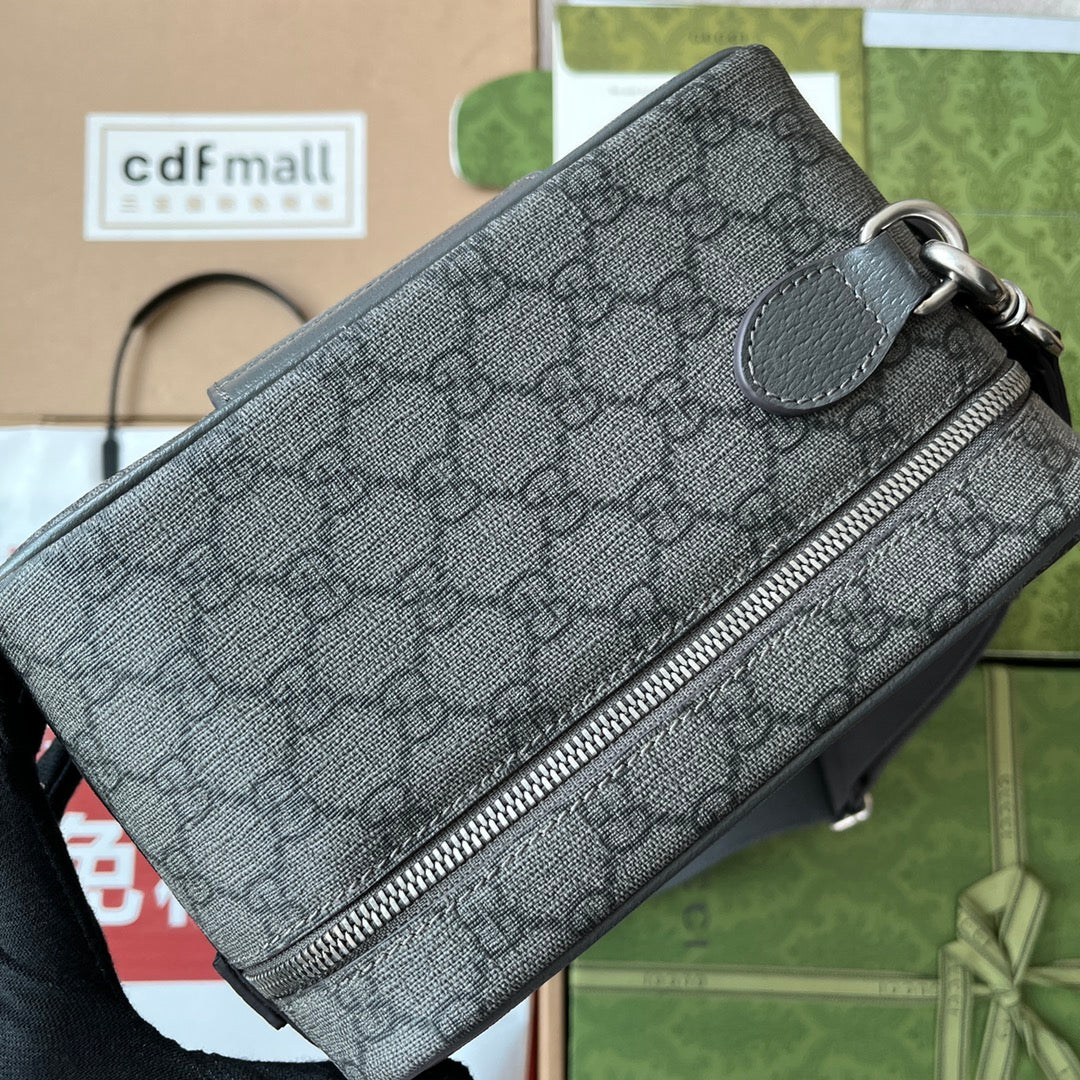 Gucci Bag 36 Grey Canvas 240019