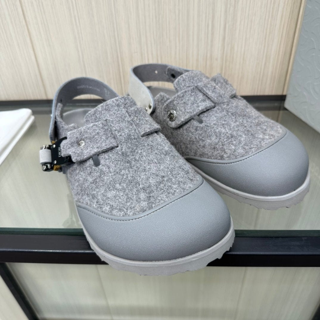 CD BIRKENSTOCK TOKIO MULE GRAY SUEDE