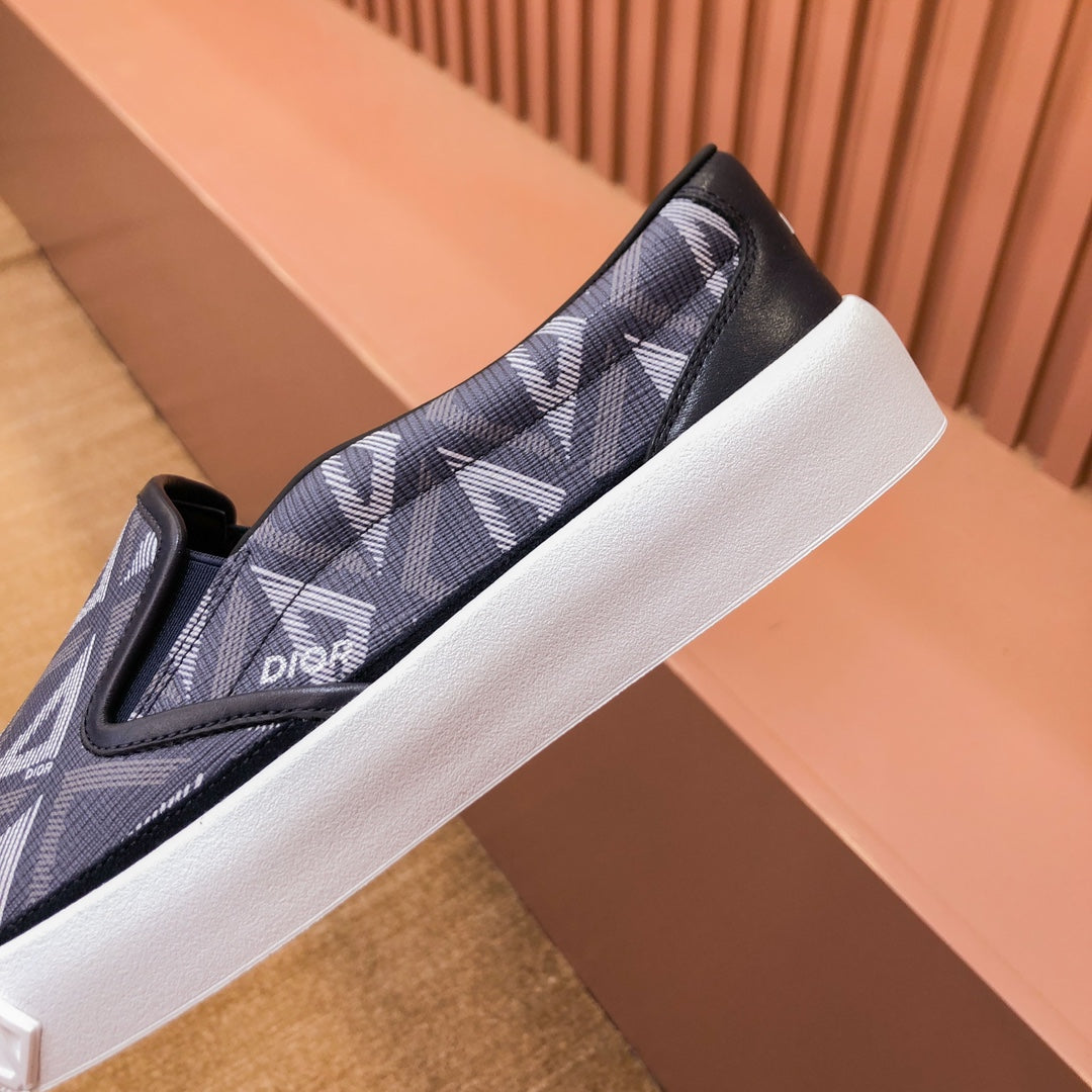 CD B101 DIAMOND LOAFER INDIGO CANVAS
