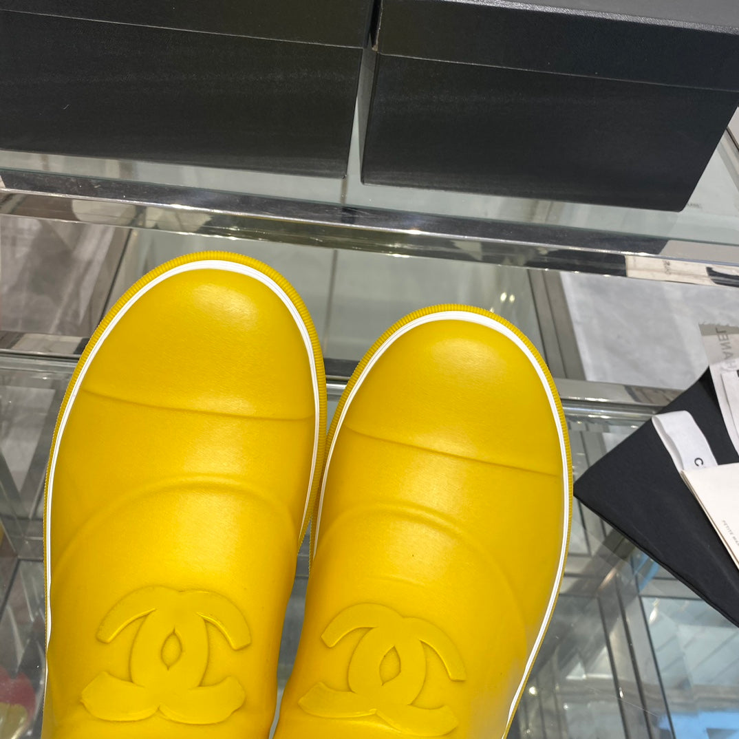 CC Rainboots Yellow Rubber 204081