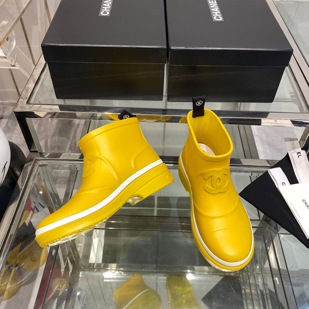 CC Rainboots Yellow Rubber 204081