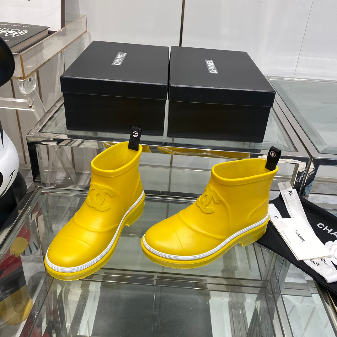 CC Rainboots Yellow Rubber 204081