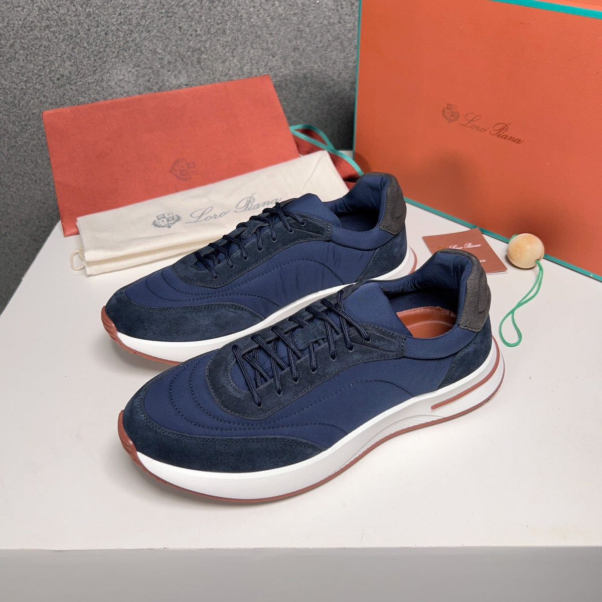 LP WEEKEND WALK SNEAKERS NAVY SUEDE