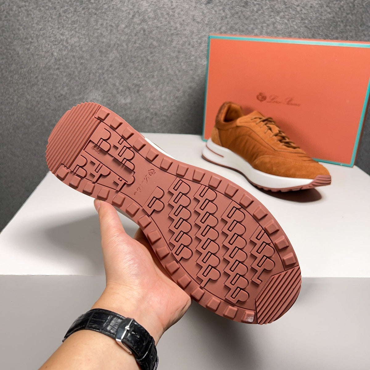 LP WEEKEND WALK SNEAKERS BRONZE SUEDE