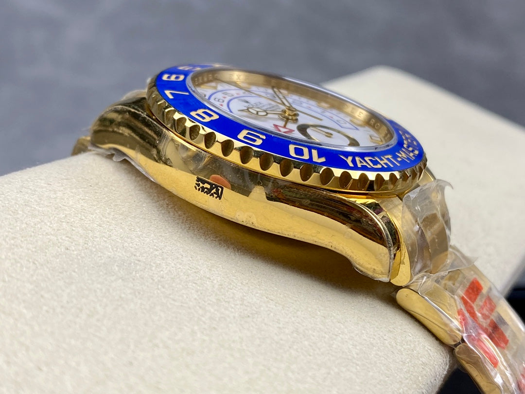 Rolex Yacht-Master II 44mm Gold White Dial