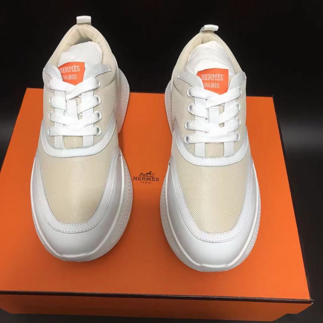 GIGA SNEAKER PASTEL PINK MIX WHITE CALFSKIN