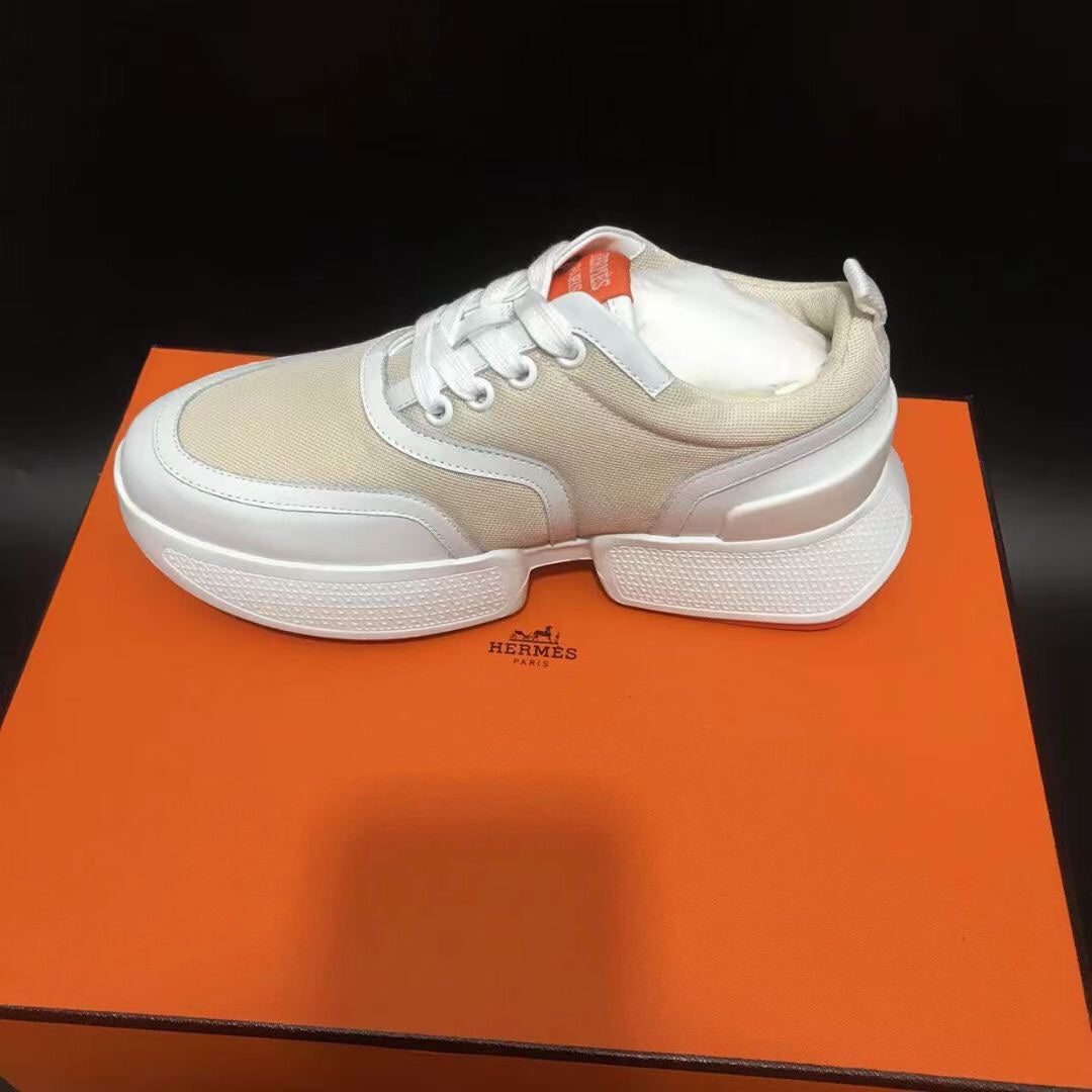 GIGA SNEAKER PASTEL PINK MIX WHITE CALFSKIN
