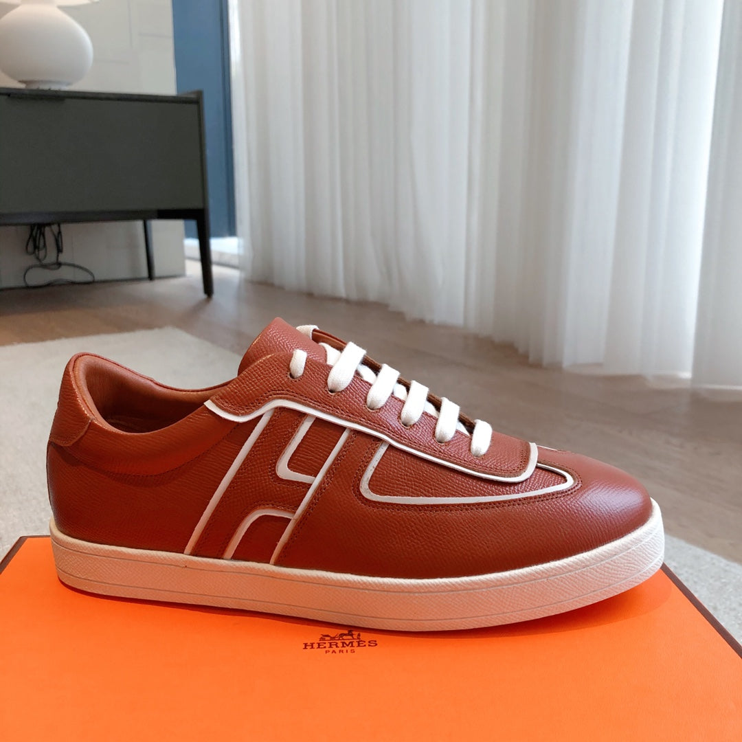 HM BOOMERANG SNEAKER BRICK CALFSKIN