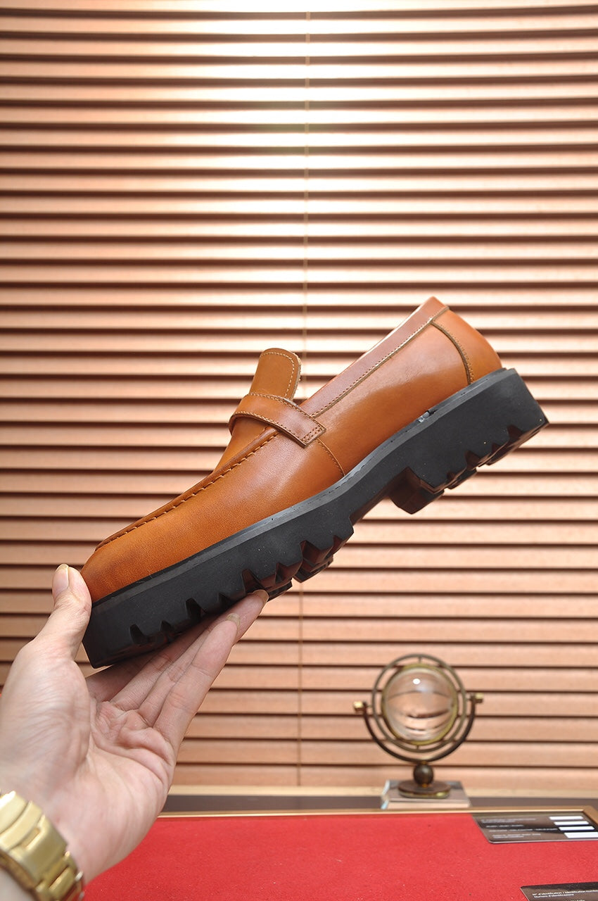 HM  MONTEREY LOAFER BRONZE CALFSKIN