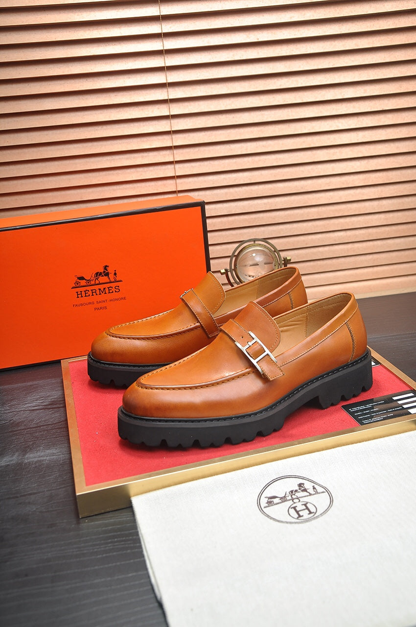 HM  MONTEREY LOAFER BRONZE CALFSKIN