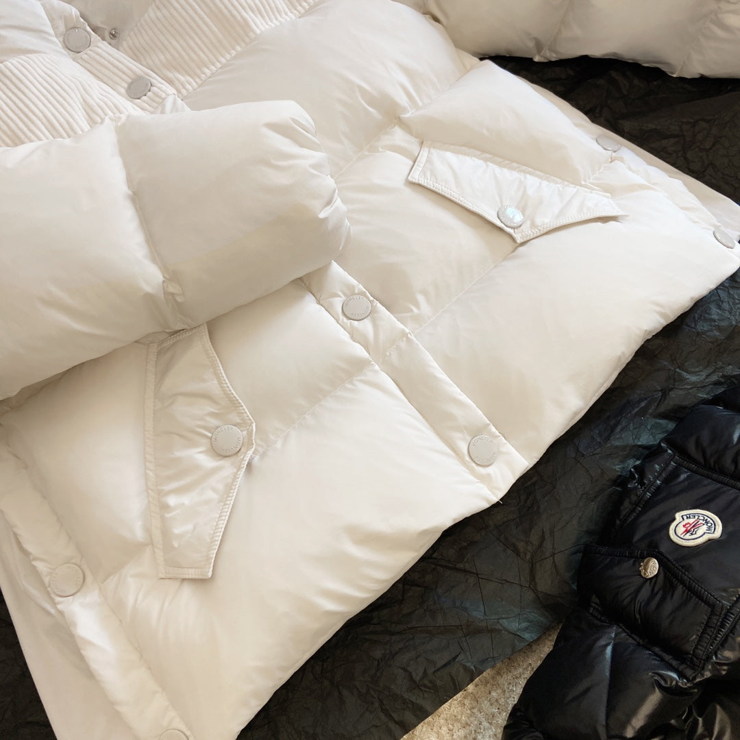 Moncler 2025 Jaseur White Down Jacket