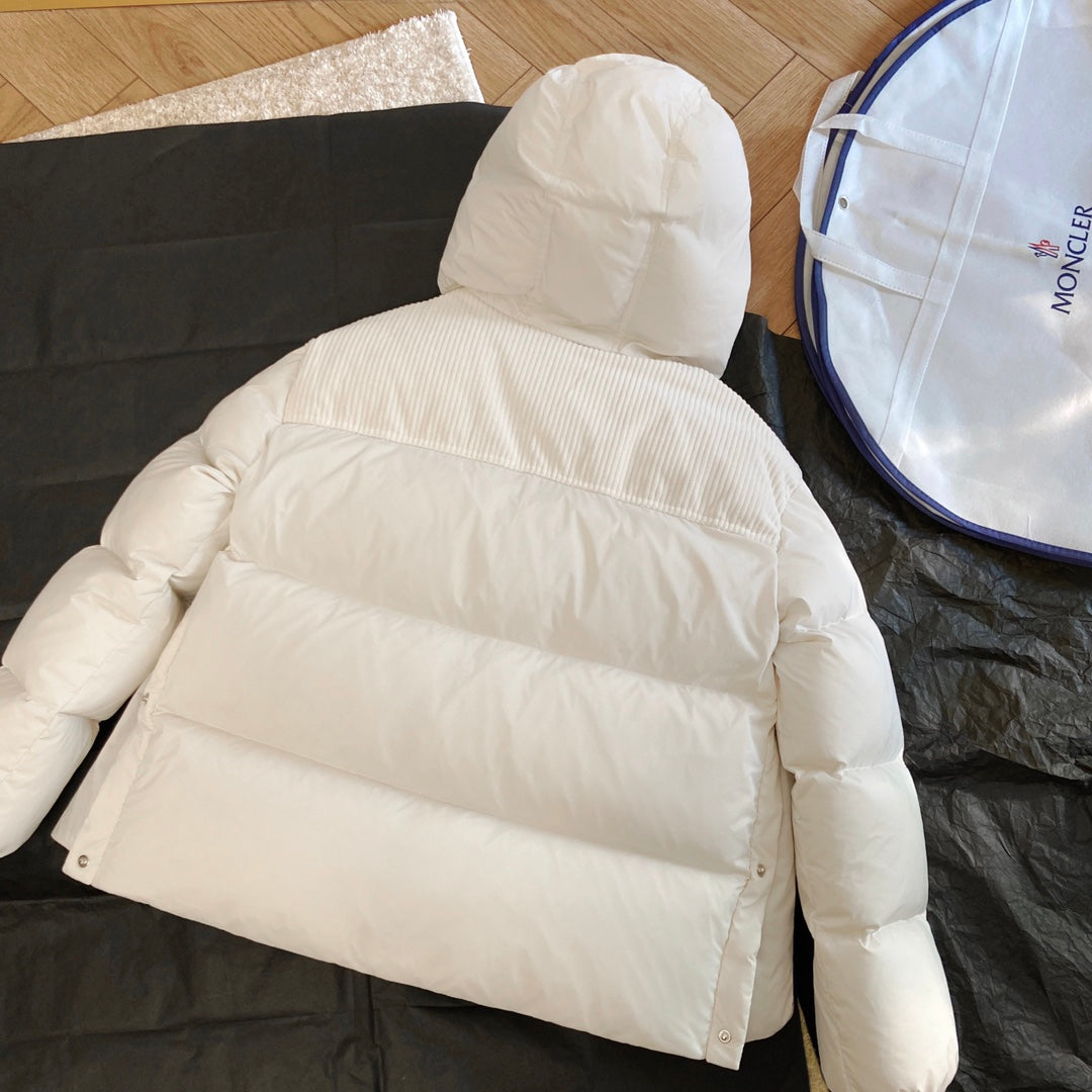 Moncler 2025 Jaseur White Down Jacket