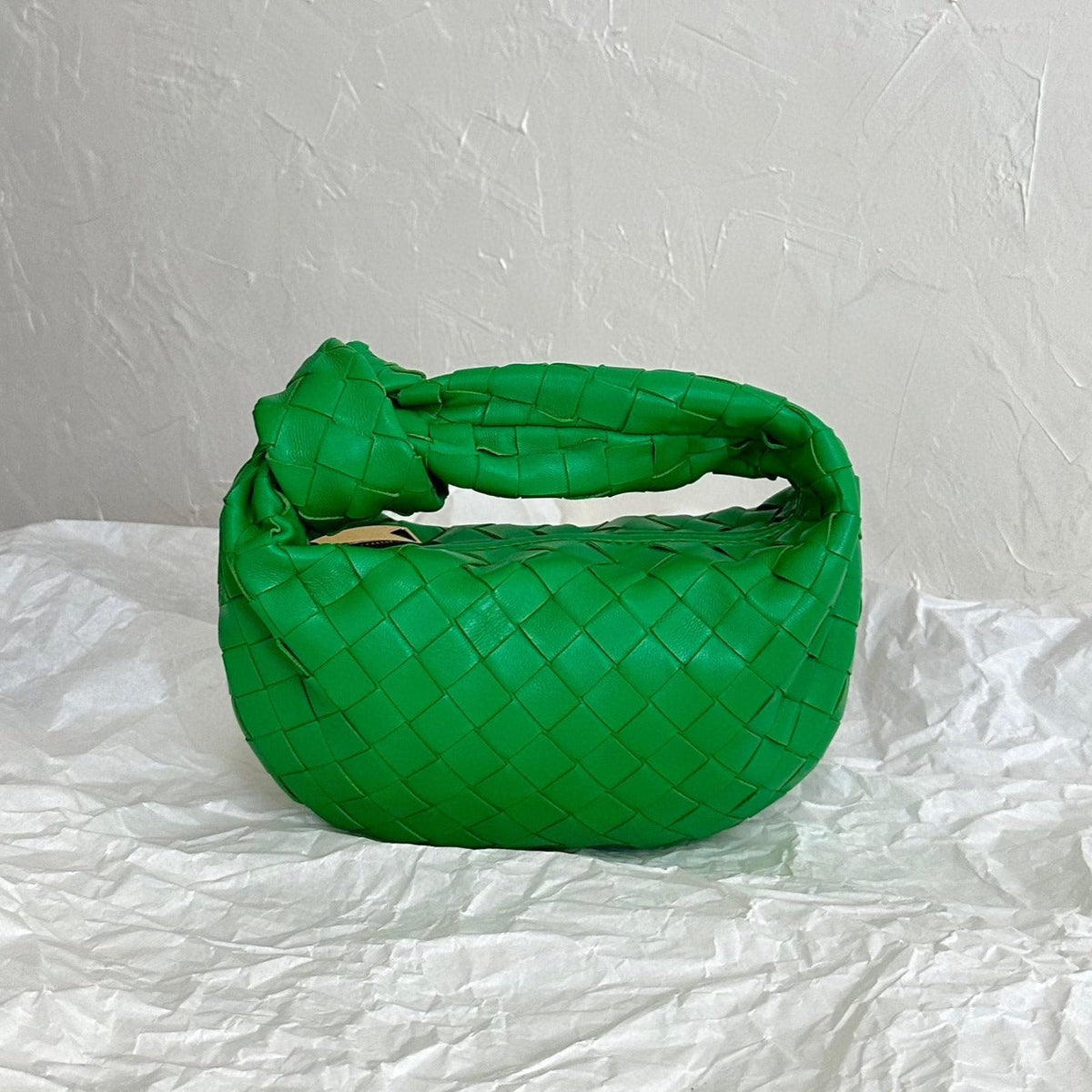 mini jodie 28 green lambskin