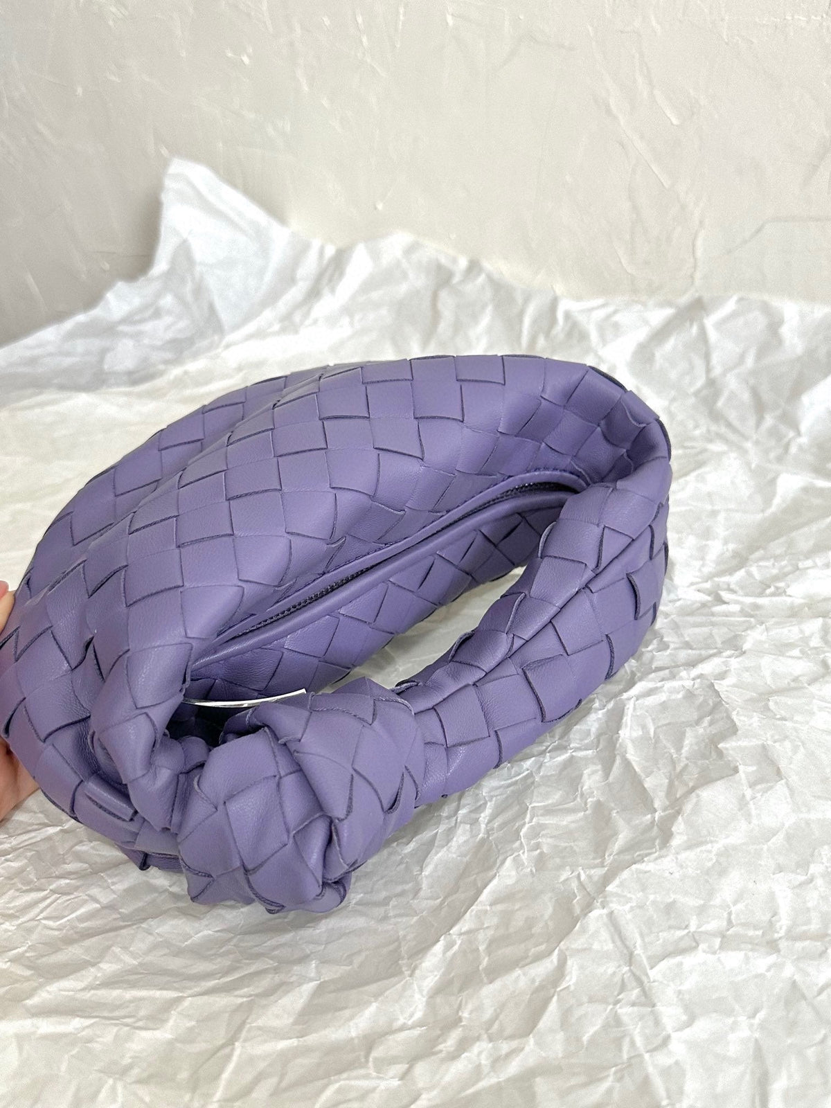mini jodie 28 purple lambskin