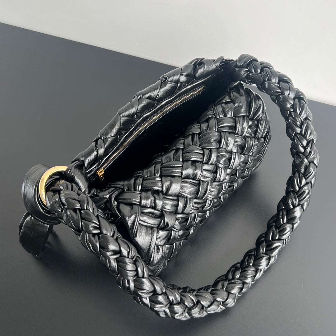 KALIMERO CITTÃƒâ‚¬ 25 IN BLACK CALFSKIN