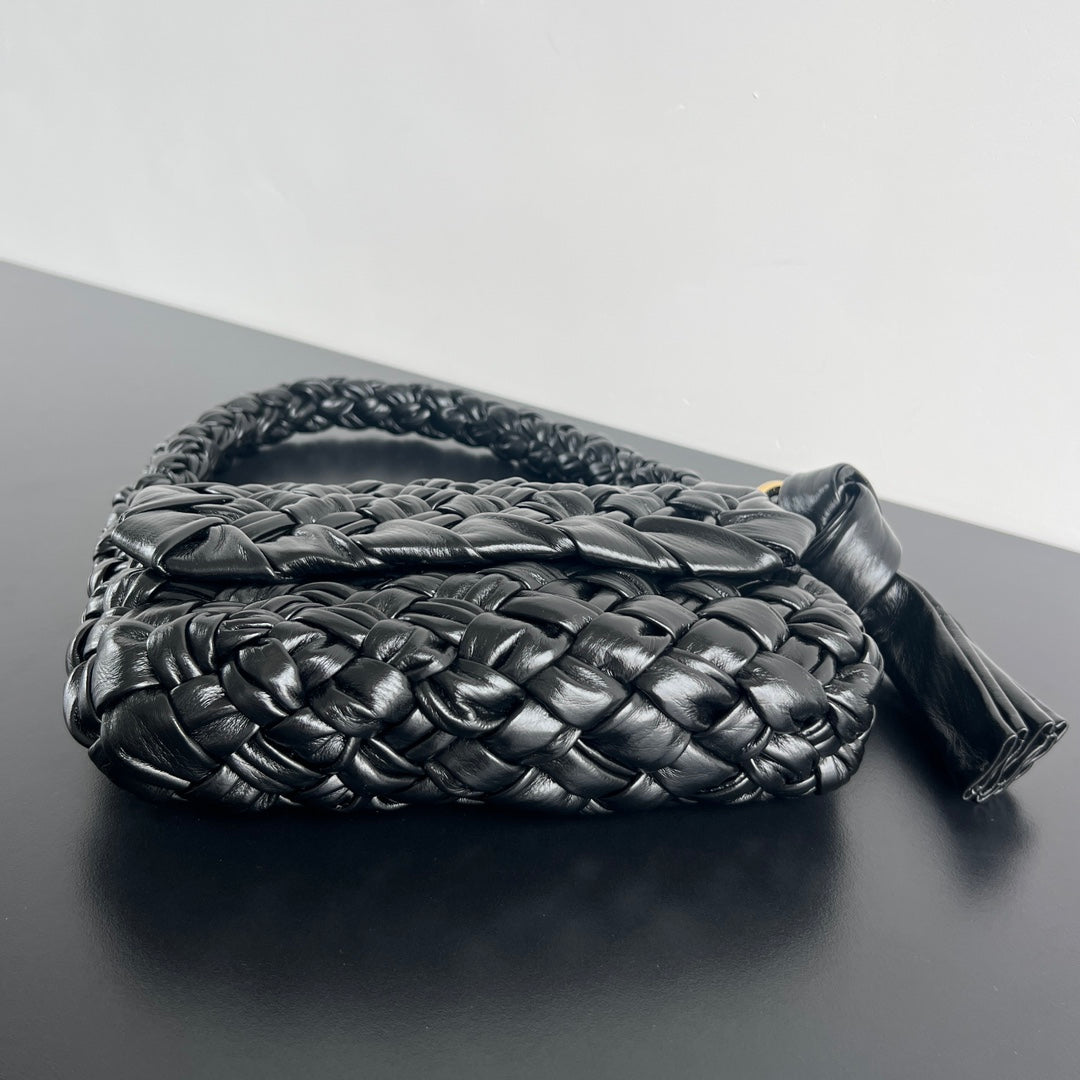 KALIMERO CITTÃƒâ‚¬ 25 IN BLACK CALFSKIN
