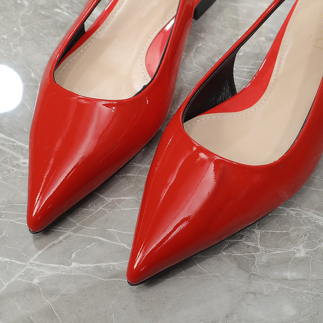 GG  Signoria Slingback Flat orange