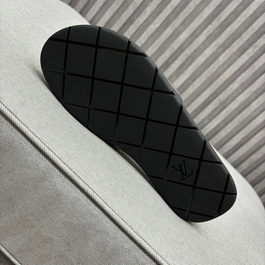 LV VENICE MULE SLIPPERS BLACK DAMIER