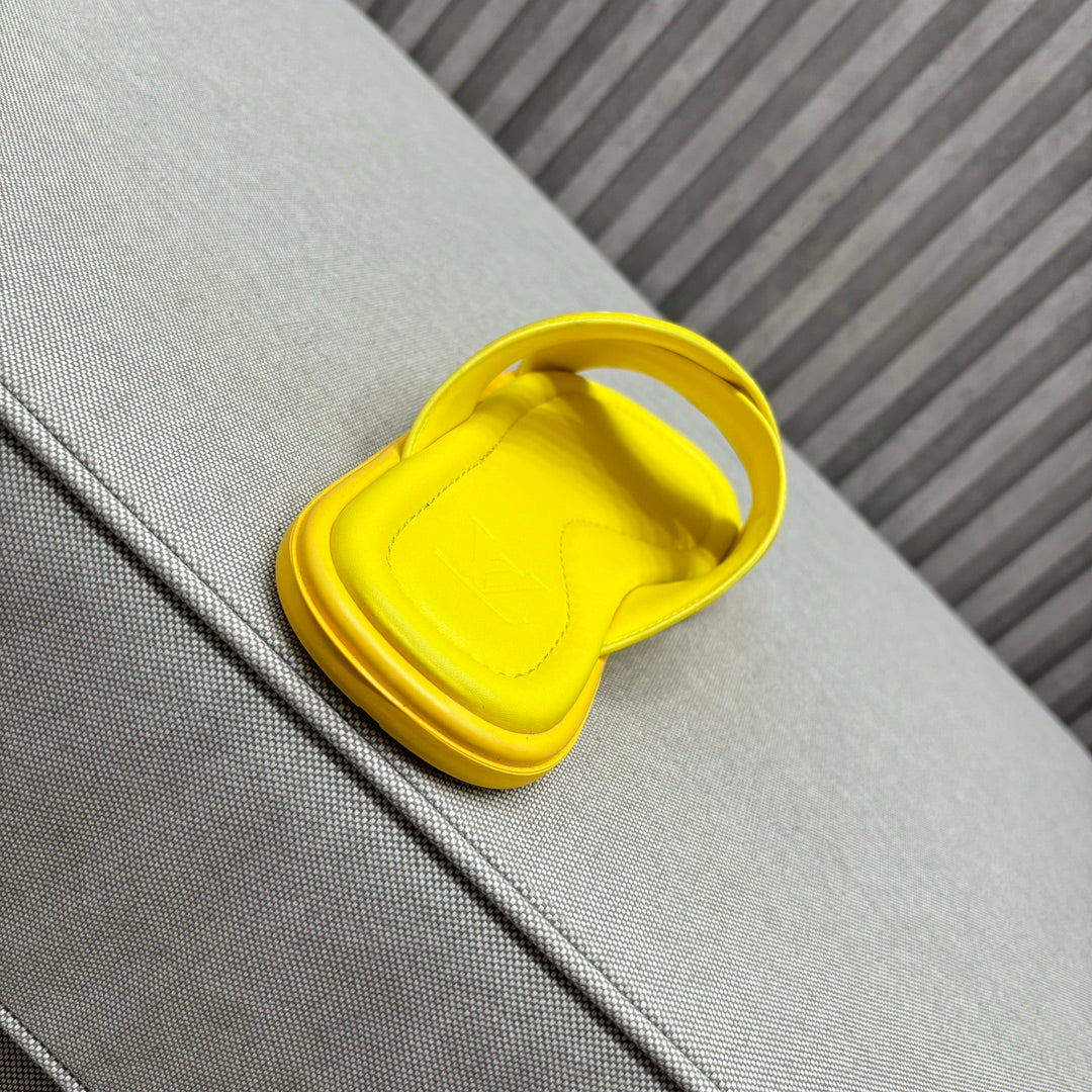 LV VENICE MULE SANDALS LEMON YELLOW
