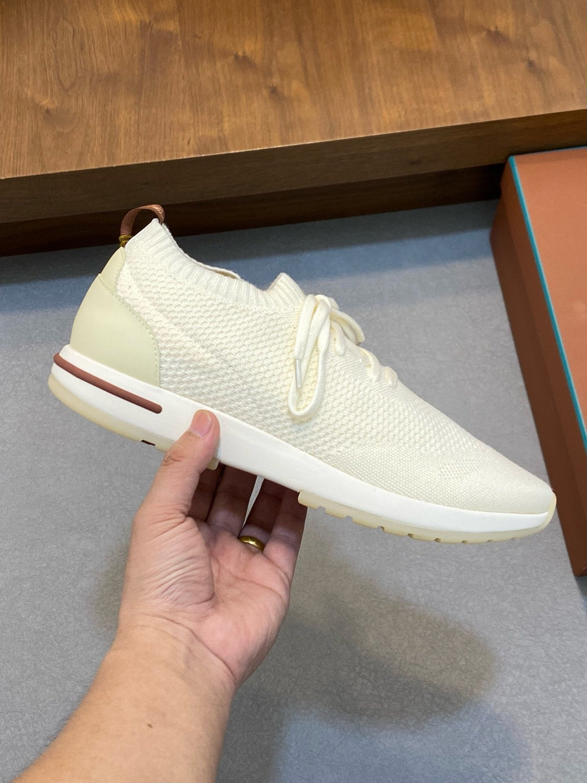 LP 360 FLEXY WALK SNEAKER WHITE WOOL