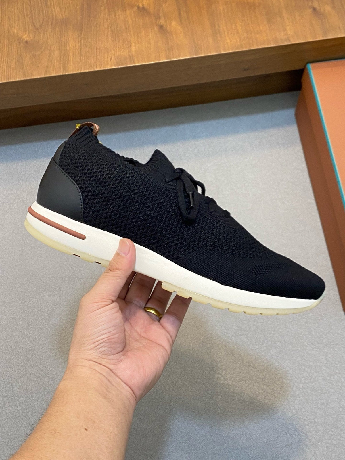 LP 360 FLEXY WALK SNEAKER BLACK WOOL