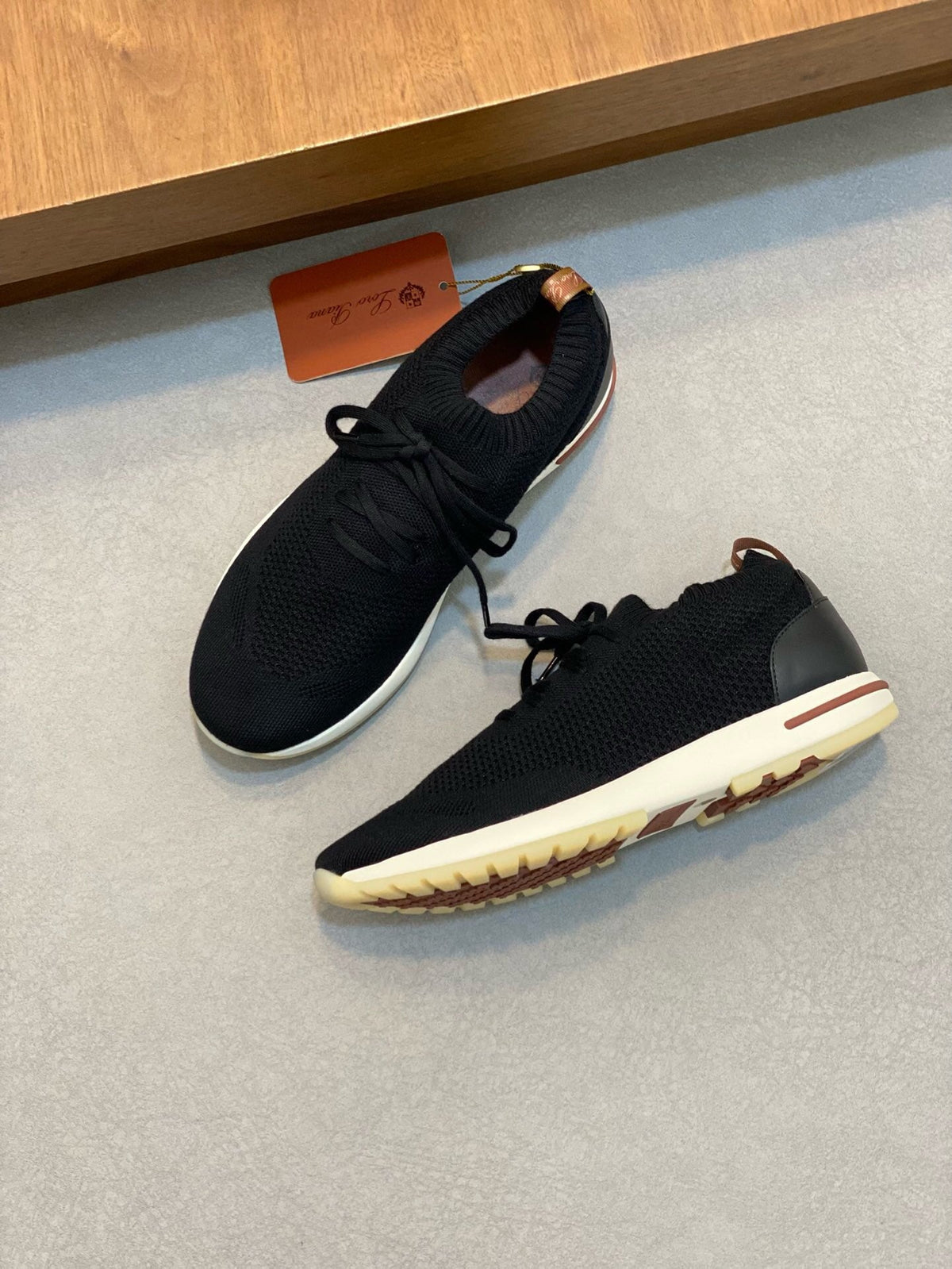 LP 360 FLEXY WALK SNEAKER BLACK WOOL