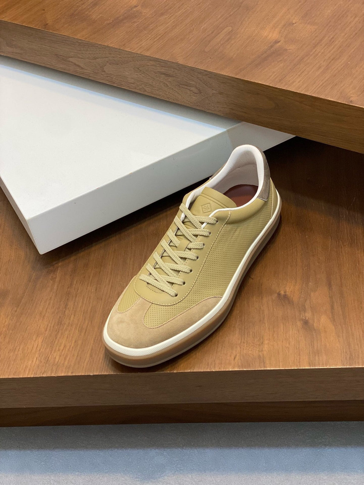 LP 360 TENNIS WALK SNEAKERS CORN MESH CALFSKIN