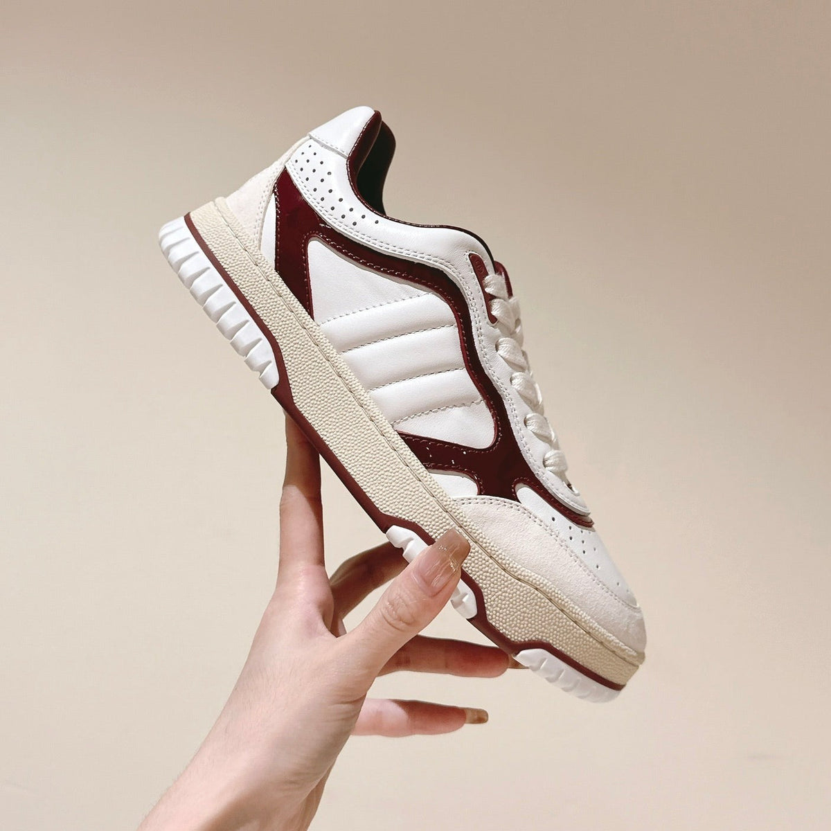 GG Retro sneakers WHite Red