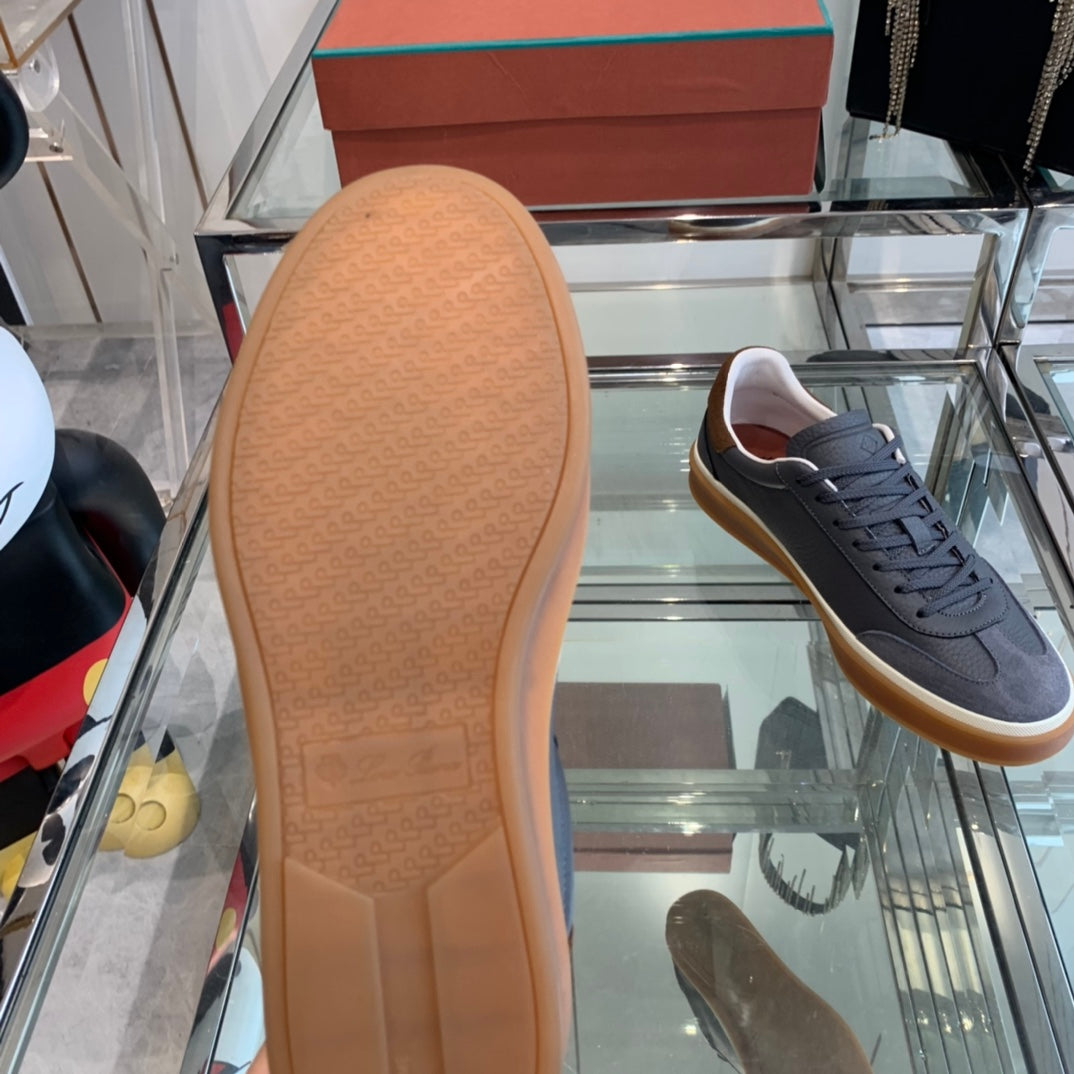 LP TENNIS WALK SNEAKERS ANCHOR CALFSKIN