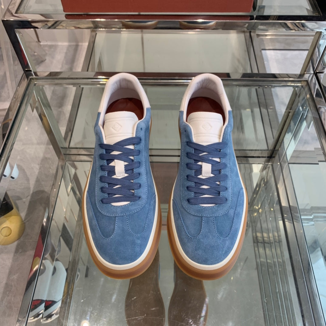 LP TENNIS WALK SNEAKERS AEGEAN SUEDE