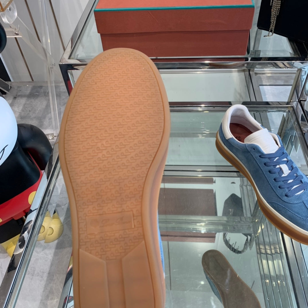 LP TENNIS WALK SNEAKERS AEGEAN SUEDE