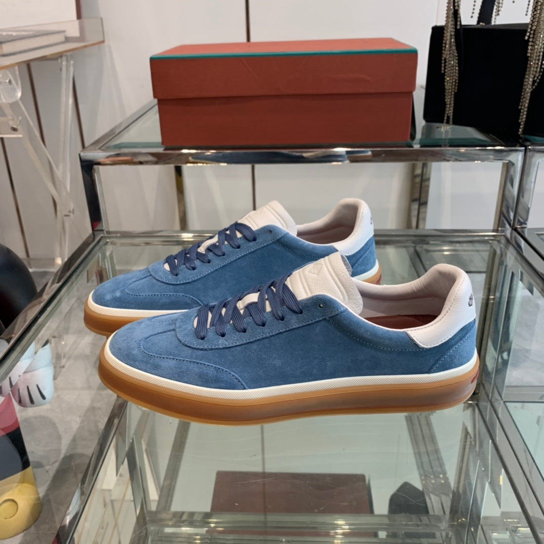 LP TENNIS WALK SNEAKERS AEGEAN SUEDE