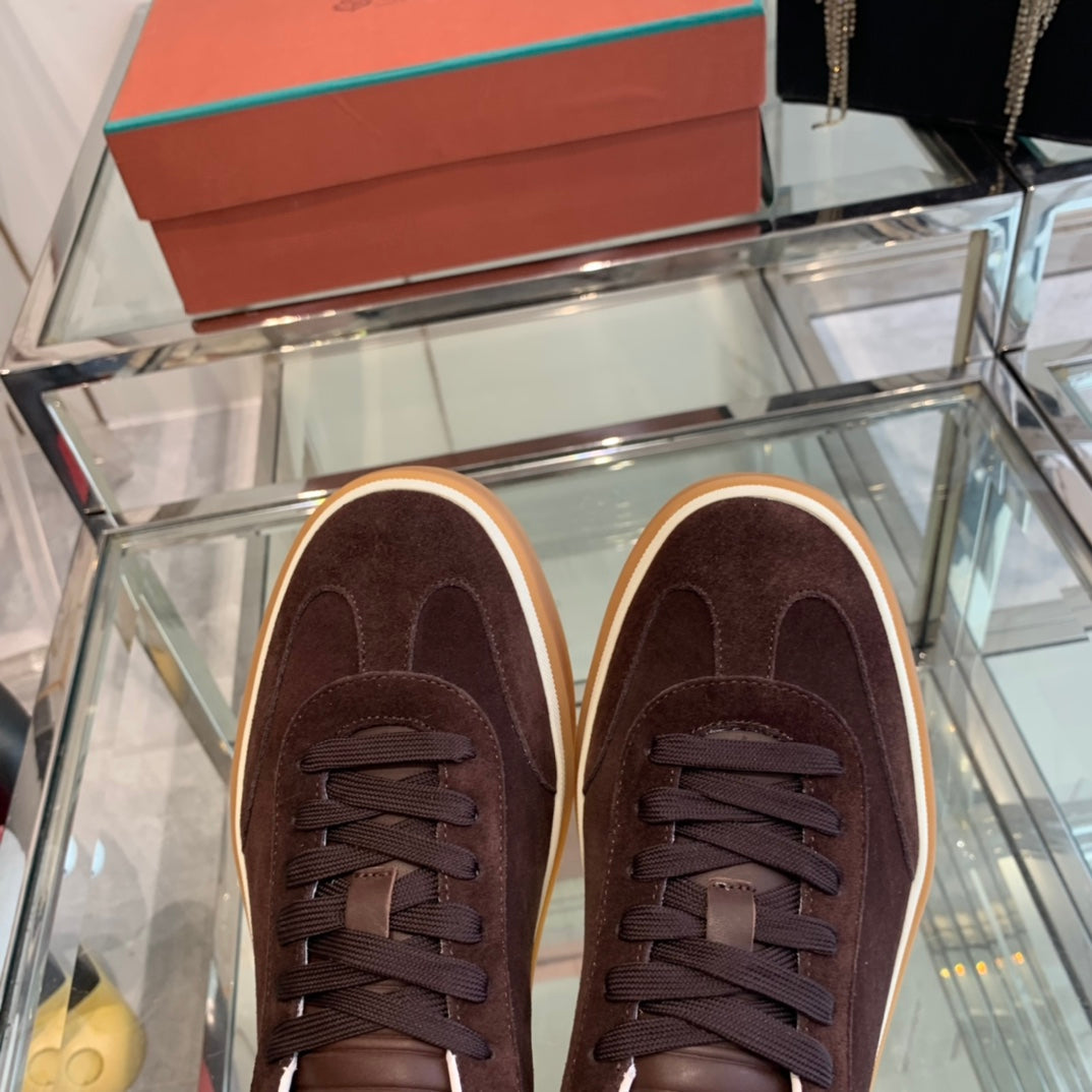 LP TENNIS WALK SNEAKERS SYRUP SUEDE