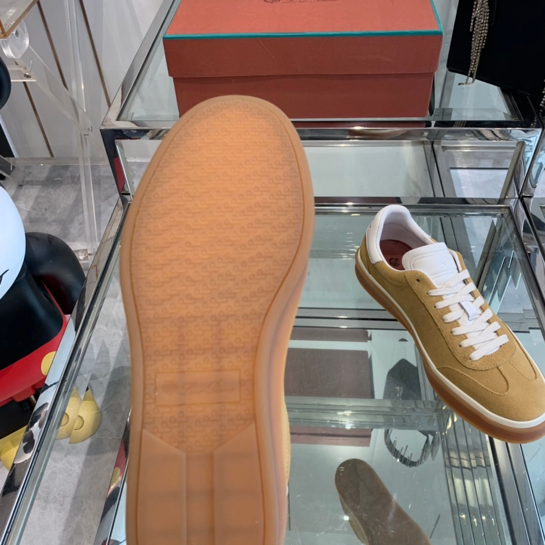 LP TENNIS WALK SNEAKERS CAMEL SUEDE