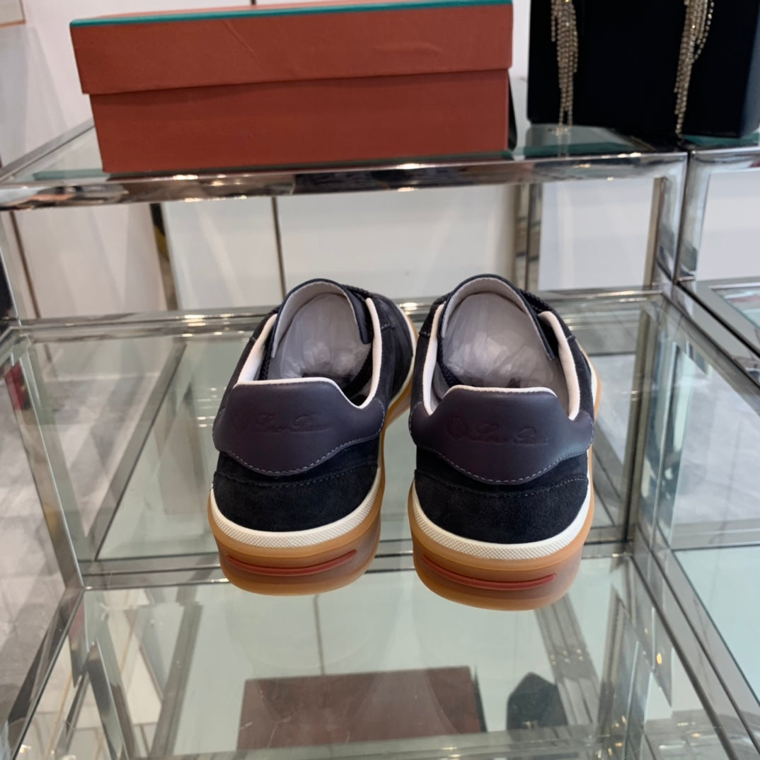 LP TENNIS WALK SNEAKERS CHARCOAL SUEDE