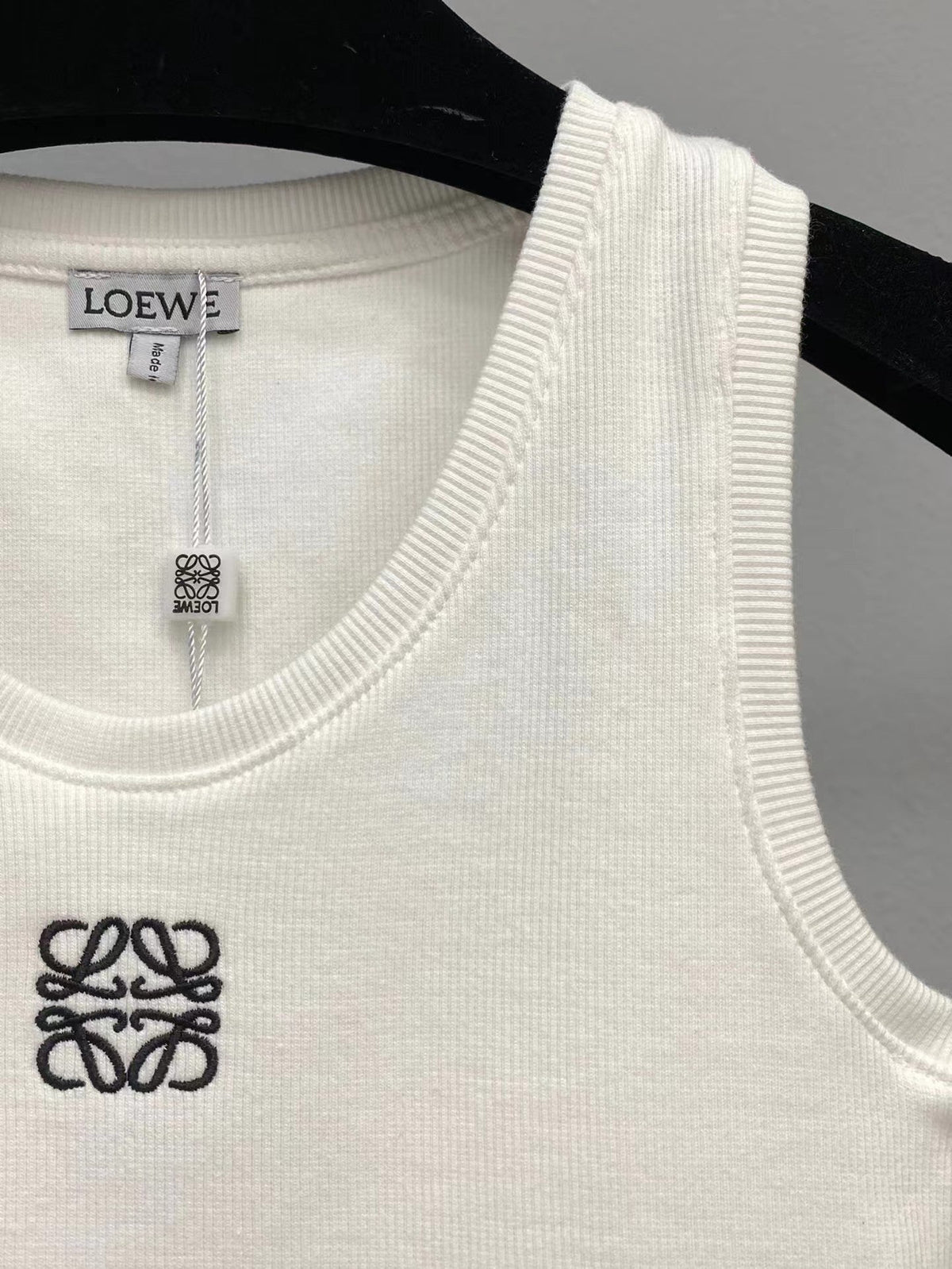 Loew Ribbed Knit Crop Top